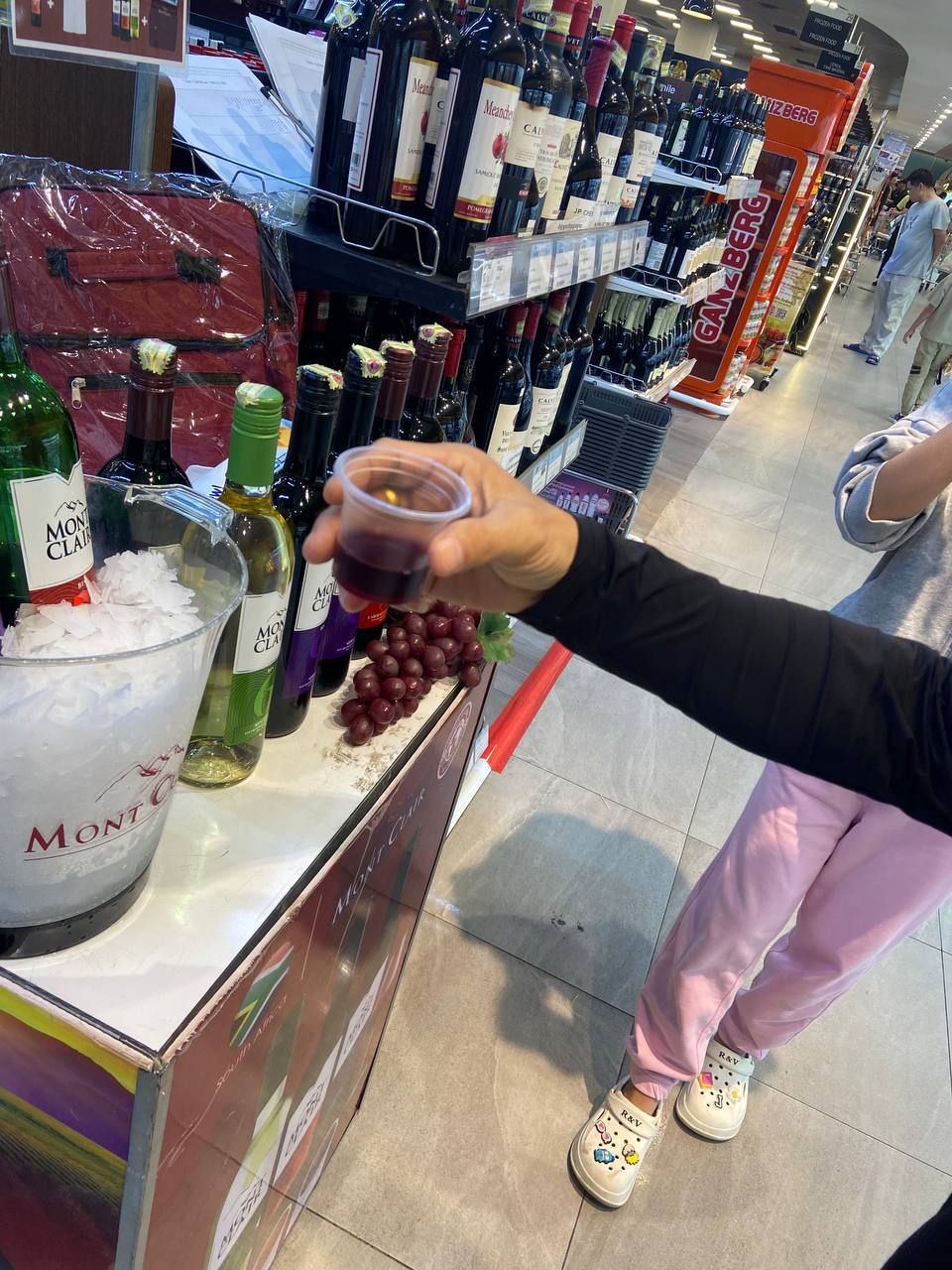 Exclusive Mont Clair wine promotions at AEON Mall 2 event